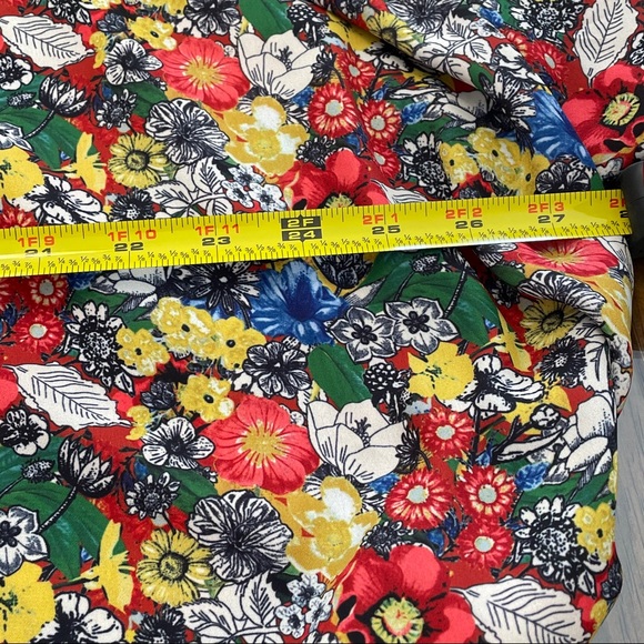 Rebecca Minkoff Tina Tie Waist Floral Midi Dress - Picture 13 of 14